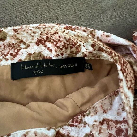 NWOT House of Harlow X REVOLVE Avani Skirt in Cinnamon Brown Size XXS - Picture 4 of 7